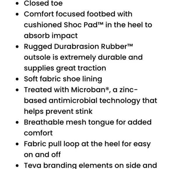 Teva Men’s  Forebay hiking sandals size 11 - Picture 10 of 11